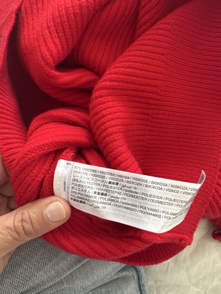 Mango Maglioni & Felpe: Pull Mango rouge, taille L ! ❤️ – Usato da Genève venduto da Cicin 3