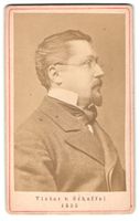 Fotografie Porträt Joseph Victor von Sc