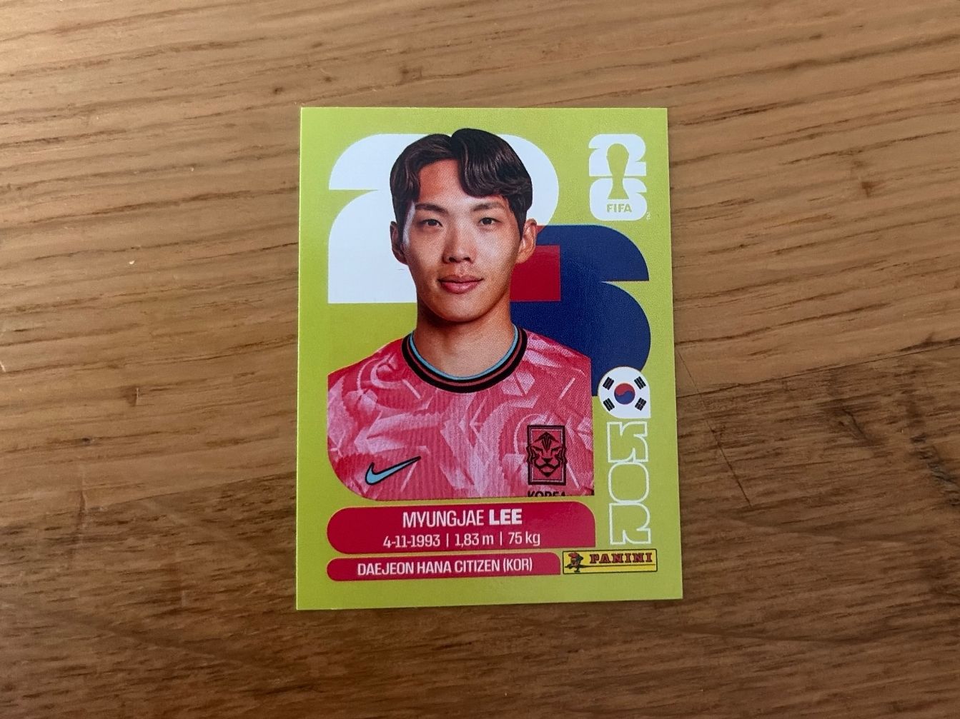 Panini Cartes à collectionner: PANINI FIFA WORLD CUP 2026- KOR 9 – D'occasion à Orbe par heglau