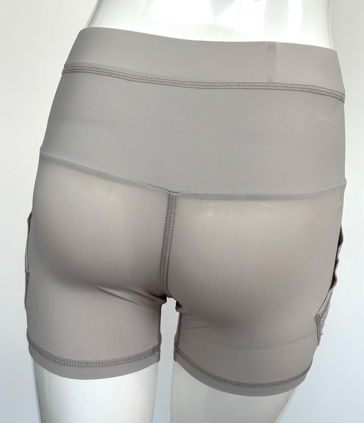 Sonstige Unterwäsche: SPOON Panty Seitentaschen grau Stretch - EU 36 – Gebraucht aus Bottmingen von Merkur_Basel 2
