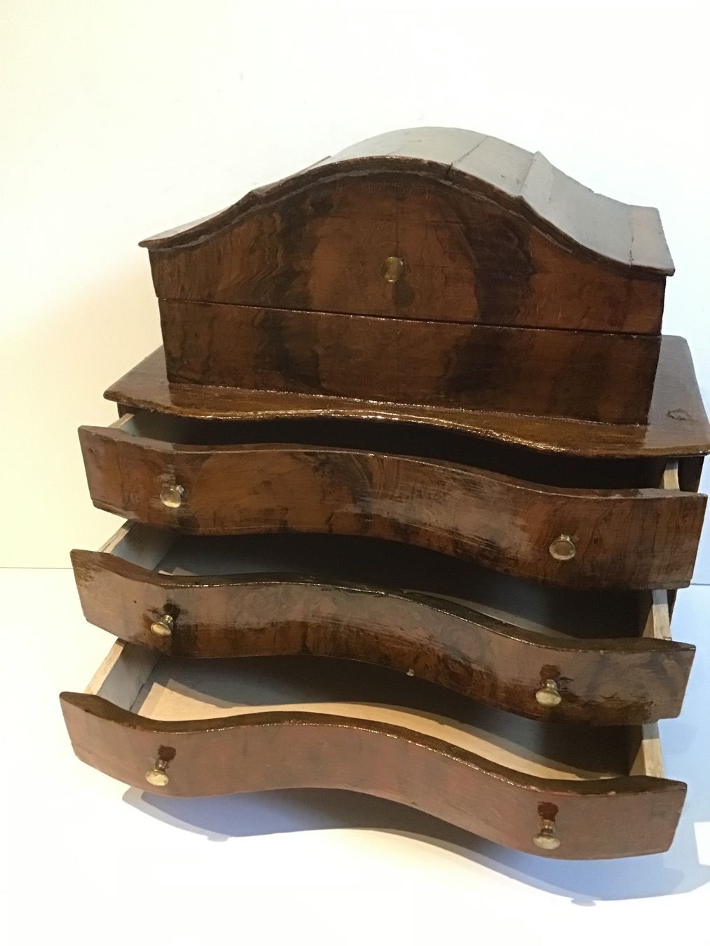 Cassettiere: Grosses Barock Modell Aufsatzkommödli – Usato da St. Gallen venduto da Goldlilly 2