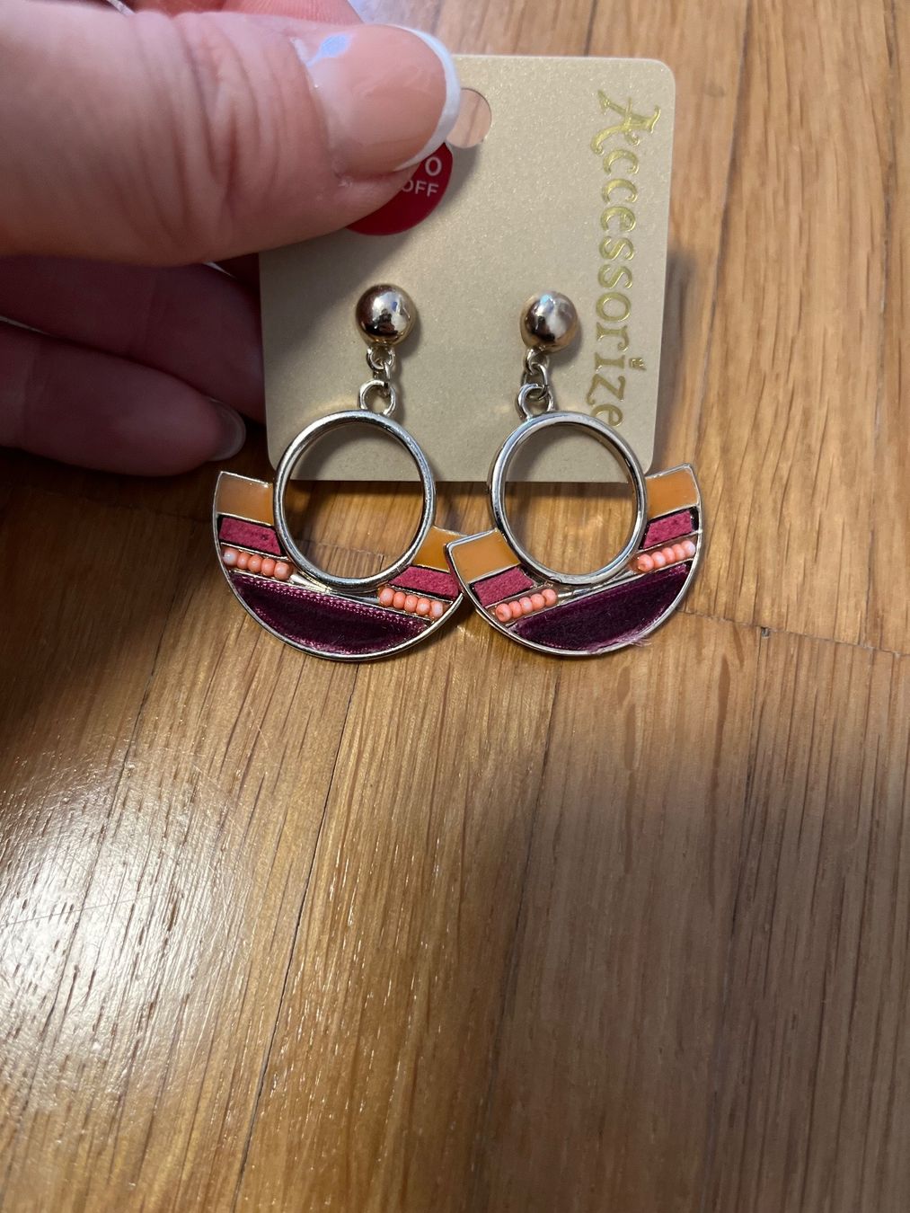 Ohrringe & -stecker: Boho Ohrringe, Halbkreis – Gebraucht aus Jona von Good_luck1_ 1