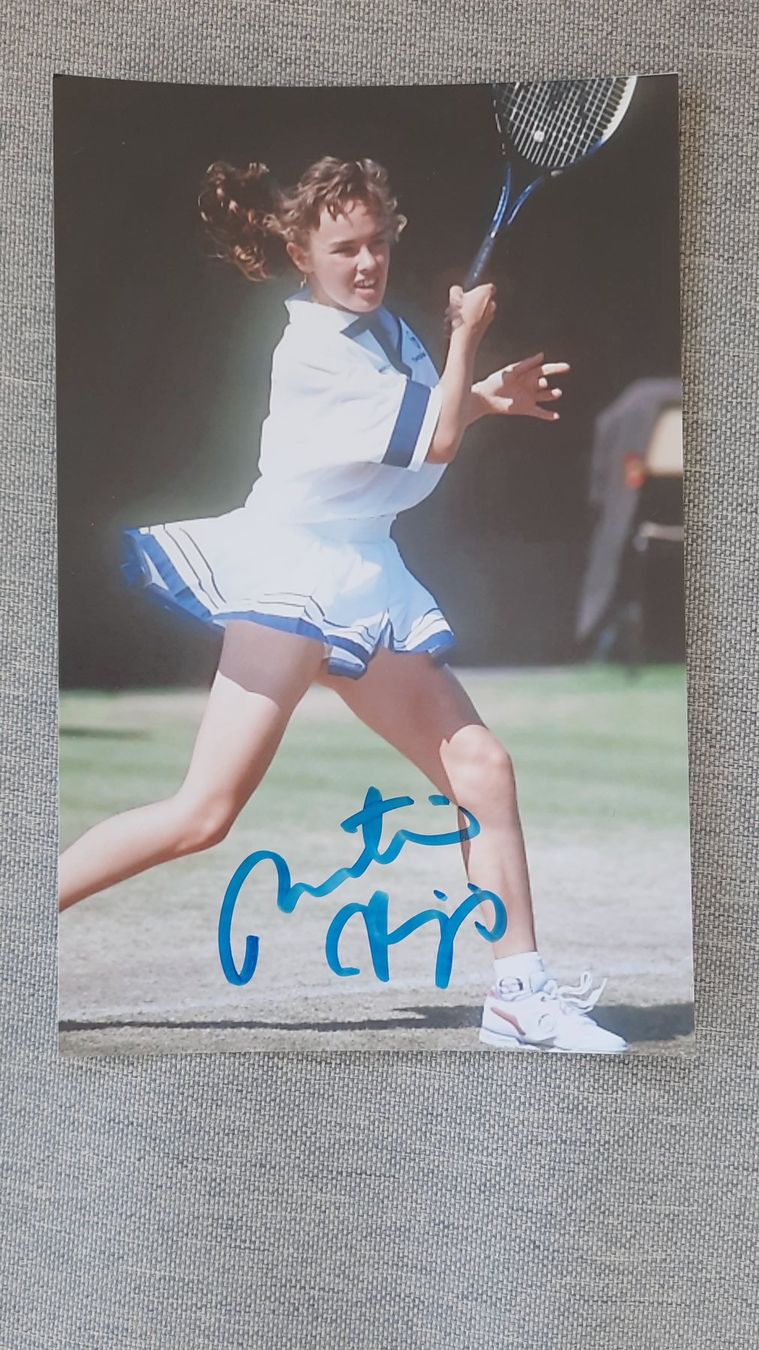 Autographes: Autogramm Martina Hingis – D'occasion à Schmerikon par Olympia04