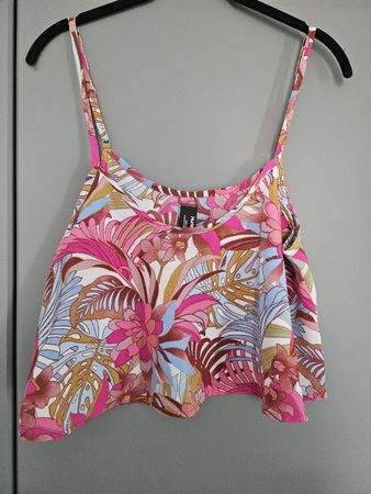 Top surf Hurley avec fleurs