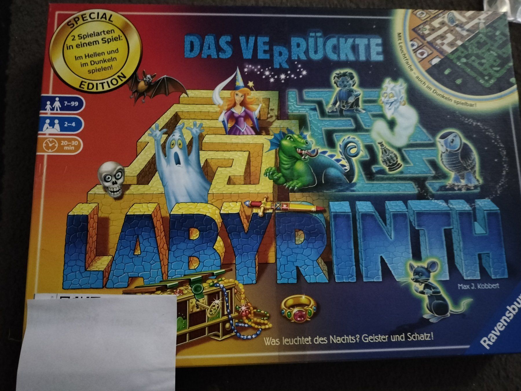 Ravensburger Spiele: Leuchtlabyrinth Spiel Ravensburger – Neu (gemäss Beschreibung) aus Amriswil von cbe_cr6q