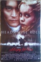 NEU/OVP: sleepy hollow Film Plakat Blechschild keine bluray