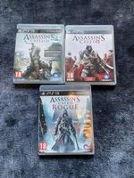3x Assassin's Creed PS3 Spiele