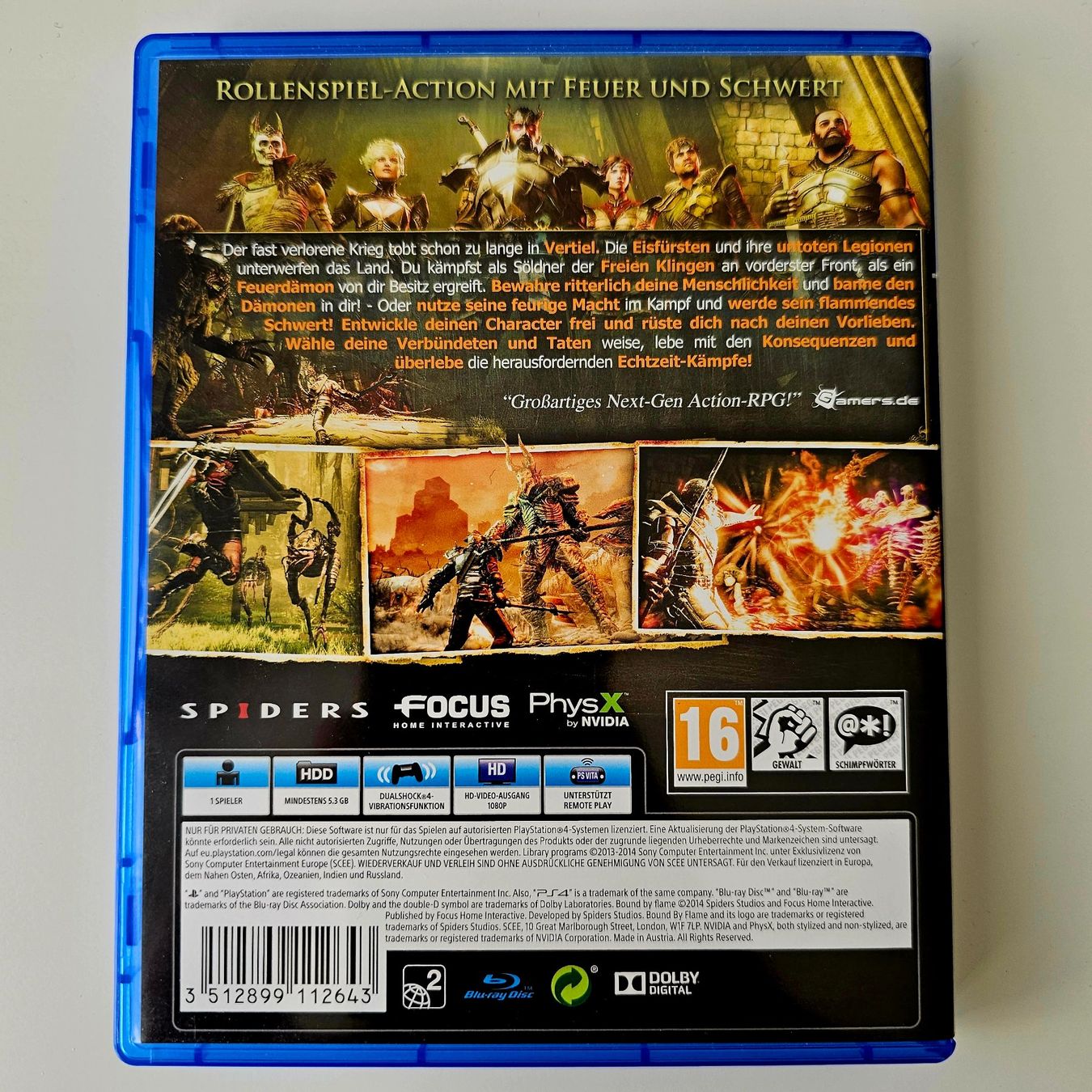 Sony Giochi: Bound by Flame (PS4) – Usato da Holziken venduto da Miglioregamesnmore 1