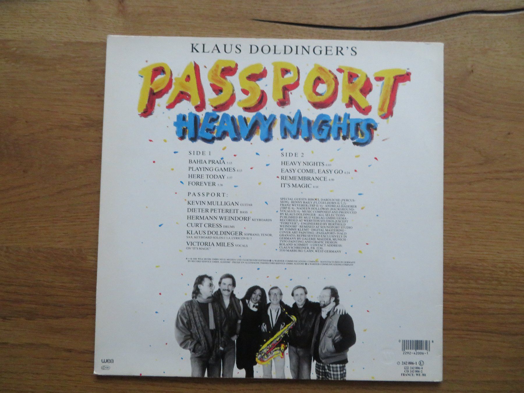 Dischi in vinile: PASSPORT LP HEAVY NIGHTS – Nuovo (secondo la descrizione) da Zürich venduto da max_cp5f 1