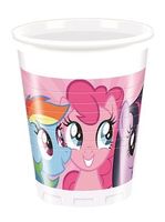 Rainbow Pony / Plastikbecher 0.2l