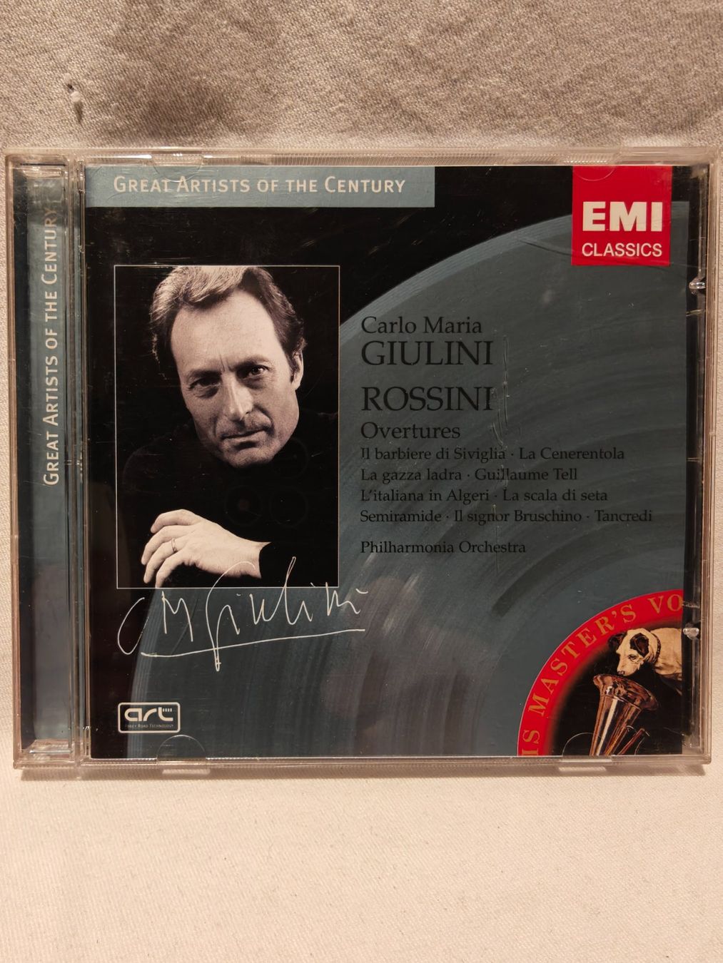 CD: Rossini Overtures Carlo Maria Giulini – Usato da Gutenswil venduto da Vulcano21