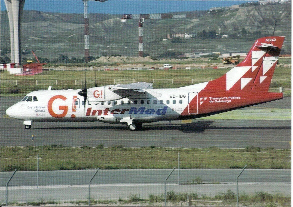 Cartoline postali: Intermed ATR-42, EC-IDG – Nuovo e nell'imballaggio originale da Thun venduto da Abigboss