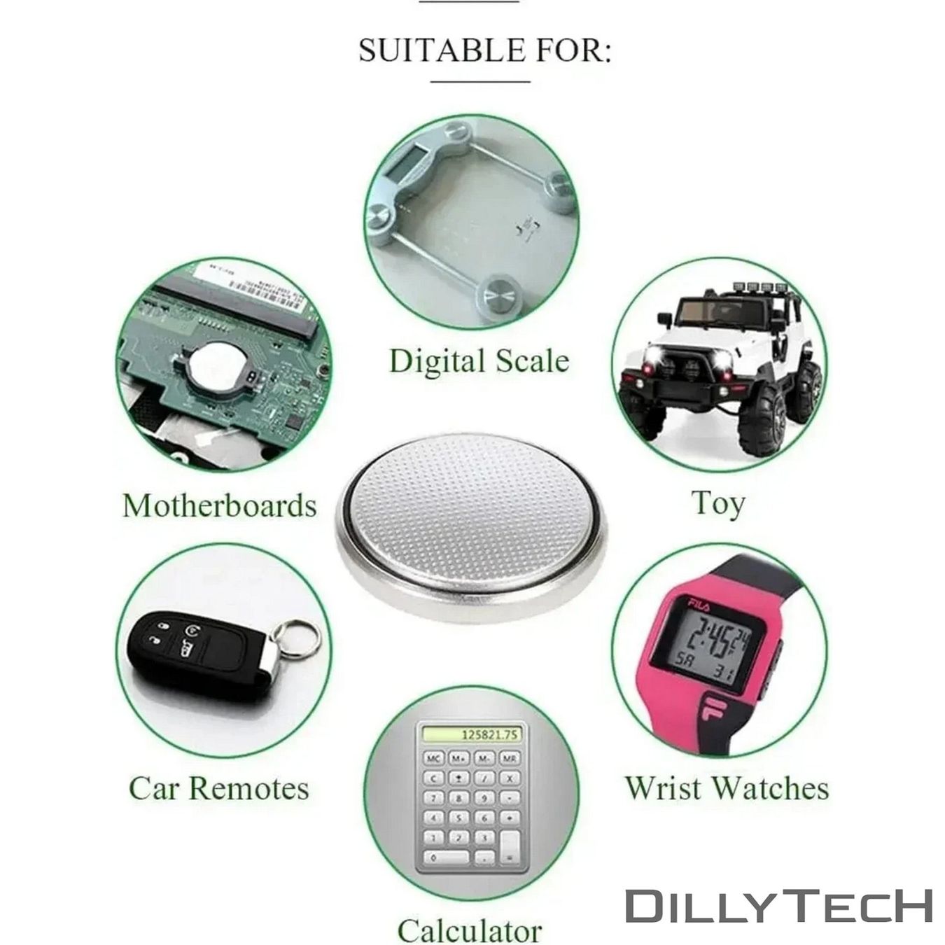 Caricatori & Batterie: DTecH AG3, LR41, 392 Knopfzellenbatterie - 10 Stk. – Nuovo e nell'imballaggio originale da Meilen venduto da DillyTecH 9