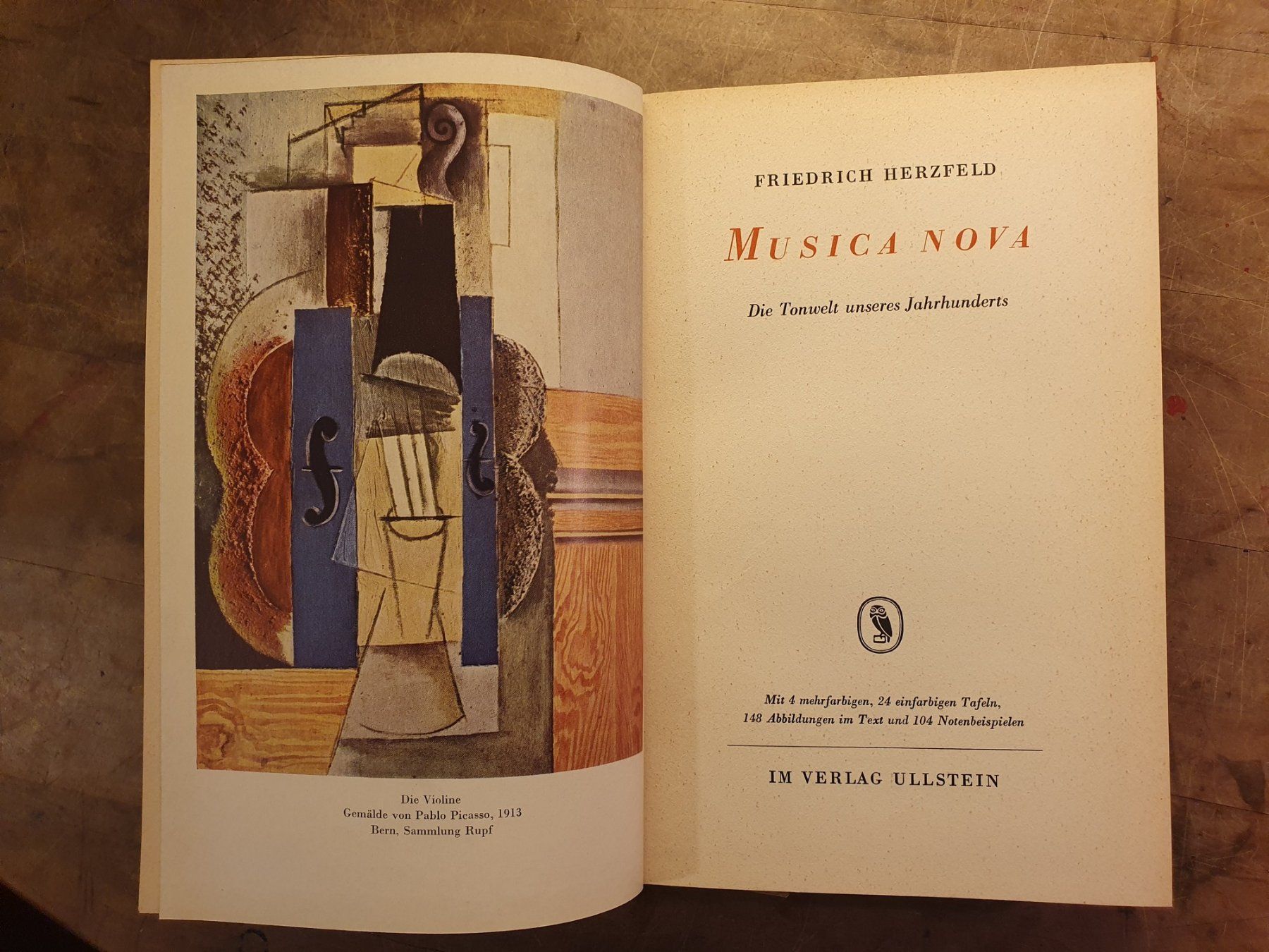 Bücher: Musica Nova - Friedrich herzfeld – Gebraucht aus Zürich von loosebone 3