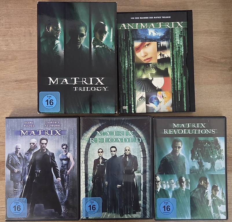 Tutti i DVDs: Matrix Trilogie – Usato da Adligenswil venduto da coxin