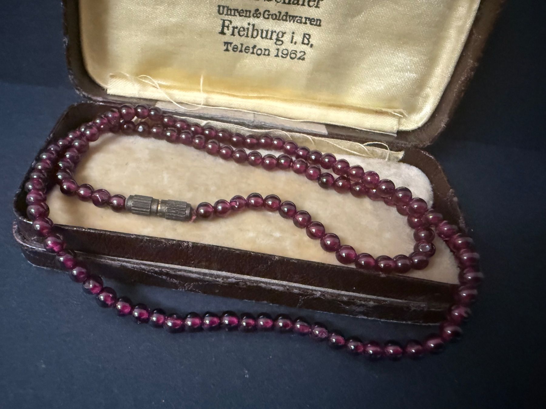 Colliers: Vintage Granat Kette – D'occasion à Spiegel b. Bern par Rogger72 2