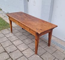 Antik Biedermeier Salontisch Couchtisch Tannenholz 1880-1900