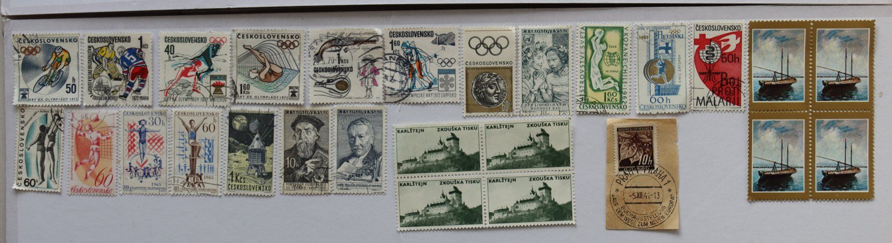 Tous les timbres: Briefmarken Tschechoslowakei – D'occasion à Oberentfelden par lakipul 2