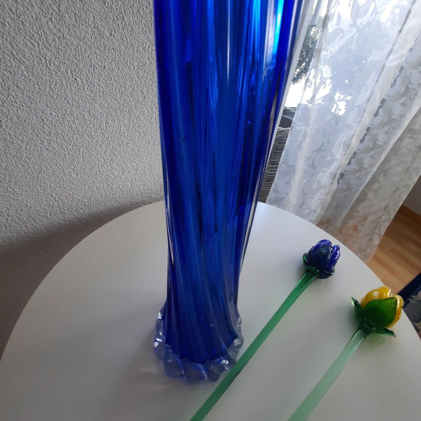 Murano Vasen & Gefässe: Murano Vase mit zwei Tulpen – Gebraucht aus Wetzikon von Perle025 8