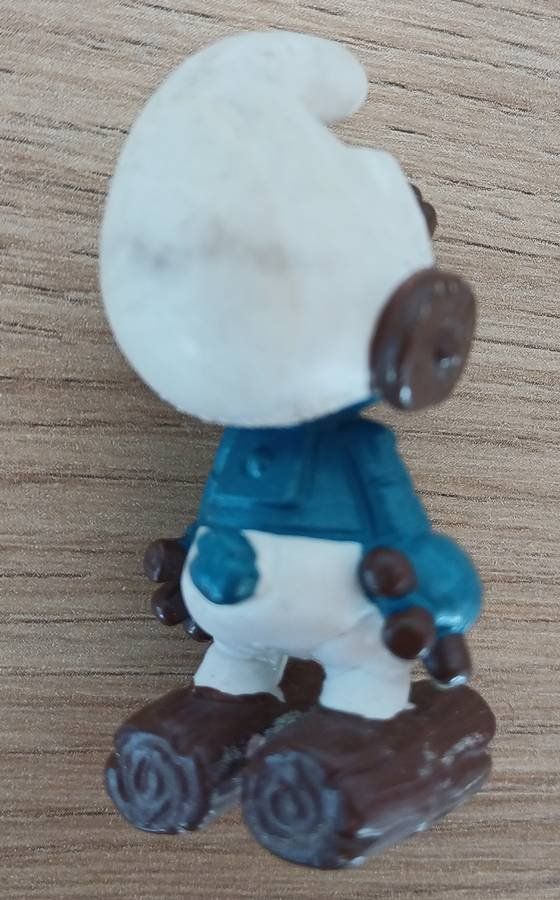 Schleich Statuette: Schlumpf - Roboter Schlumpf - Schleich PEYO 1983 – Usato da Walenstadt venduto da Numis68 2