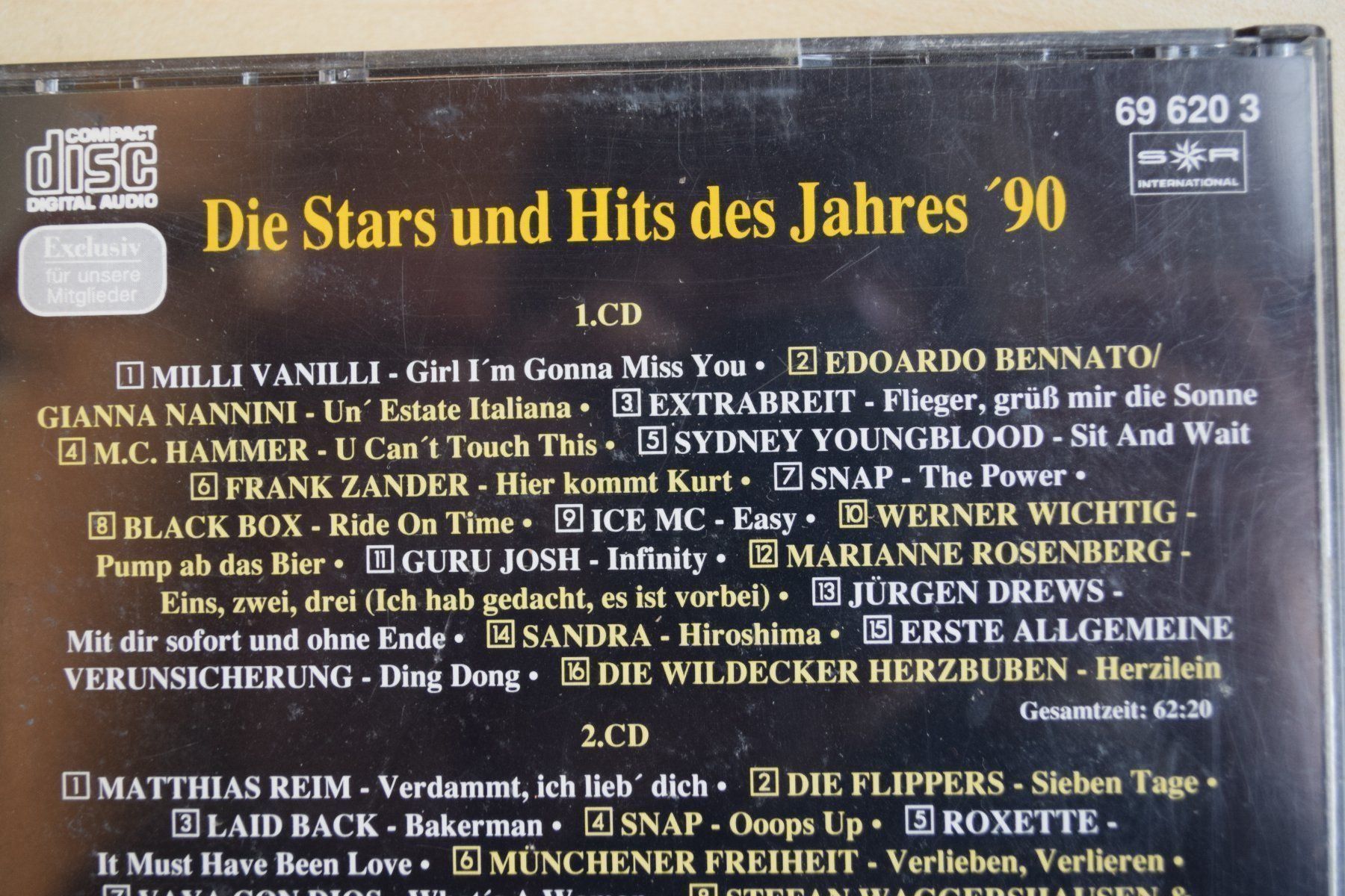 CDs: Die Stars+Hits des Jahres '90/2CDs (393) – Gebraucht aus Reutigen von DONDON55 2