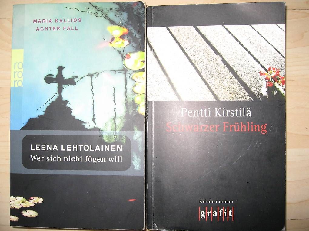 Bücher: 2 x Skandinavische Thriller – Gebraucht aus Zürich von Biker612