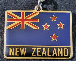CC988 - Schlüsselanhänger NZ New Zealand Wappen Flagge