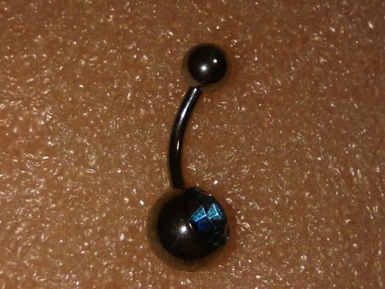 Bijoux piercing: BAUCHNABEL PIERCING,,EDELSTHAL,,SILBER FARBE – Neuf (Voir description) à Basel par bijoutrie_4 2