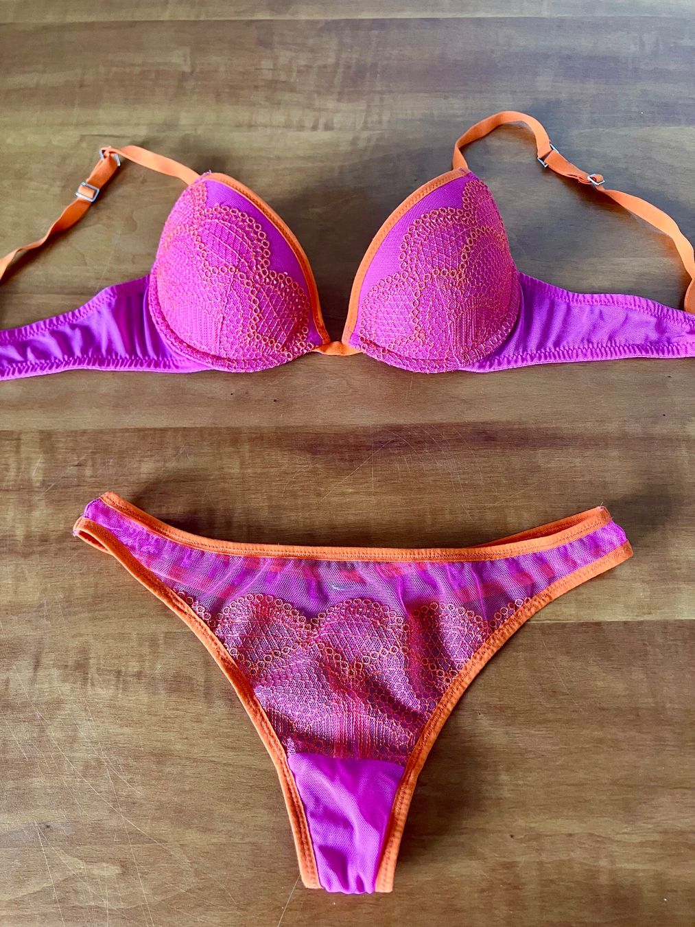 La Perla Altra biancheria intima: La Perla STUDIO BH, Pink/Orange, 32B/70B – Usato da Zürich venduto da mou_j96c 1