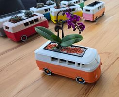 VW T1 Bus Dekoration Blumen Topf Büro Organizer