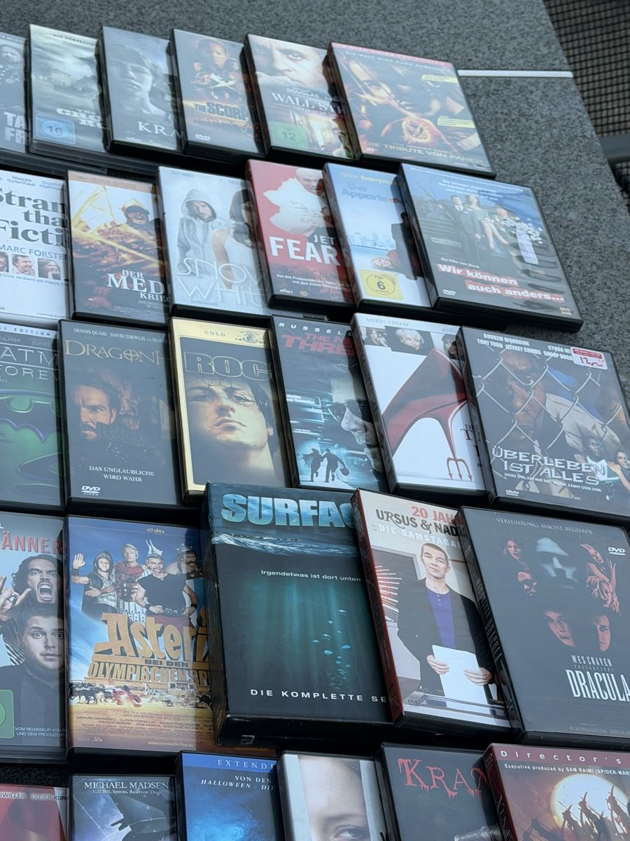 Tutti i DVDs: Ca 70 stk DVD Filme set Sammlung – Usato da Deitingen venduto da Himhip 1