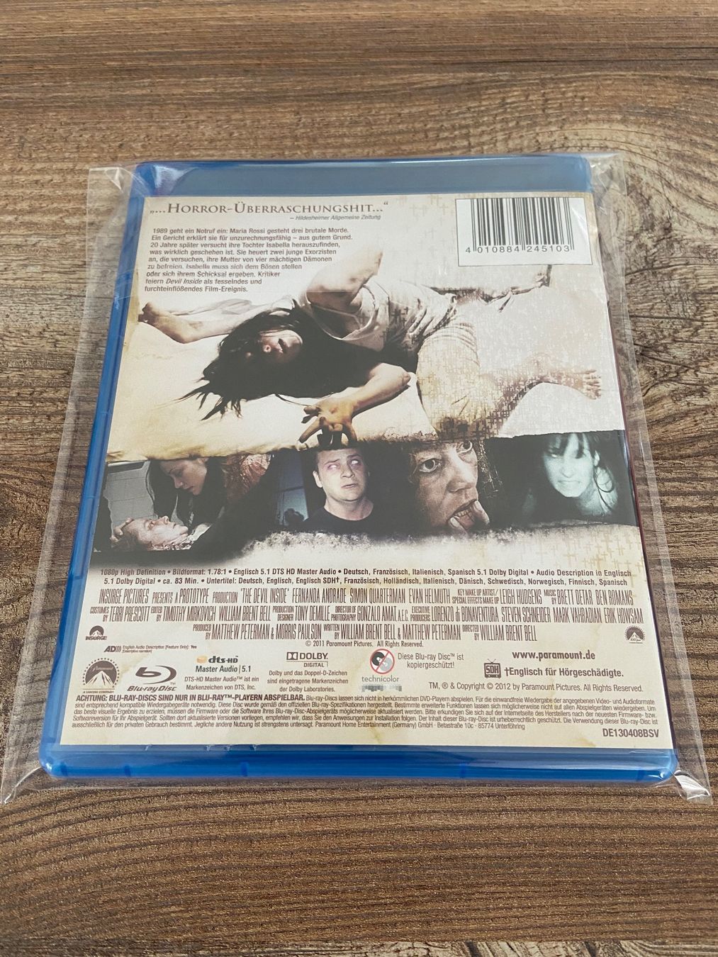 Tutti i DVDs: Devil Inside Blu-ray in Top Zustand! – Usato da Hasle LU venduto da P89erni01 1