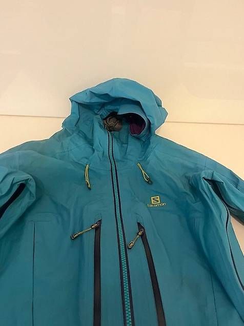 Salomon Vestes: Salomon LAB- Hardshell Jacke Türkis, Gr M – D'occasion à Zürich par Manu_Zuerich