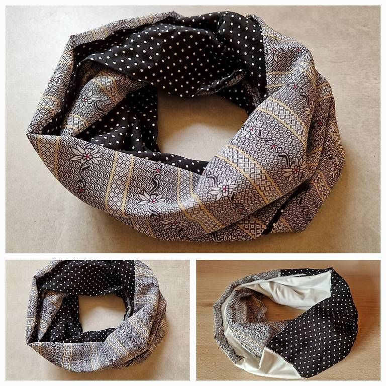 Foulard & Sciarpe: Edelweiss Loop-Schal aus Viskose – Usato da Amden venduto da nbloech