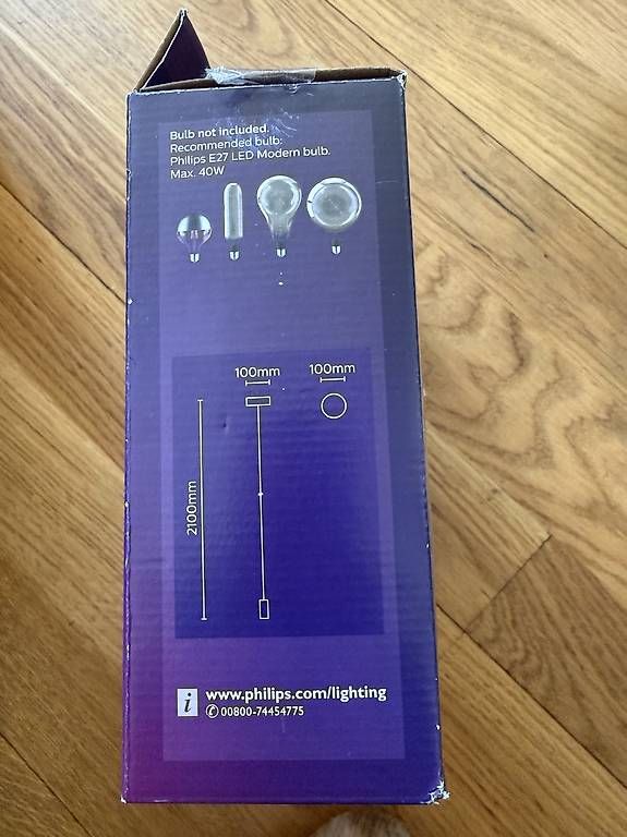Lampade: Philips modern cord black – Nuovo e nell'imballaggio originale da Genève venduto da ech_96wh 1