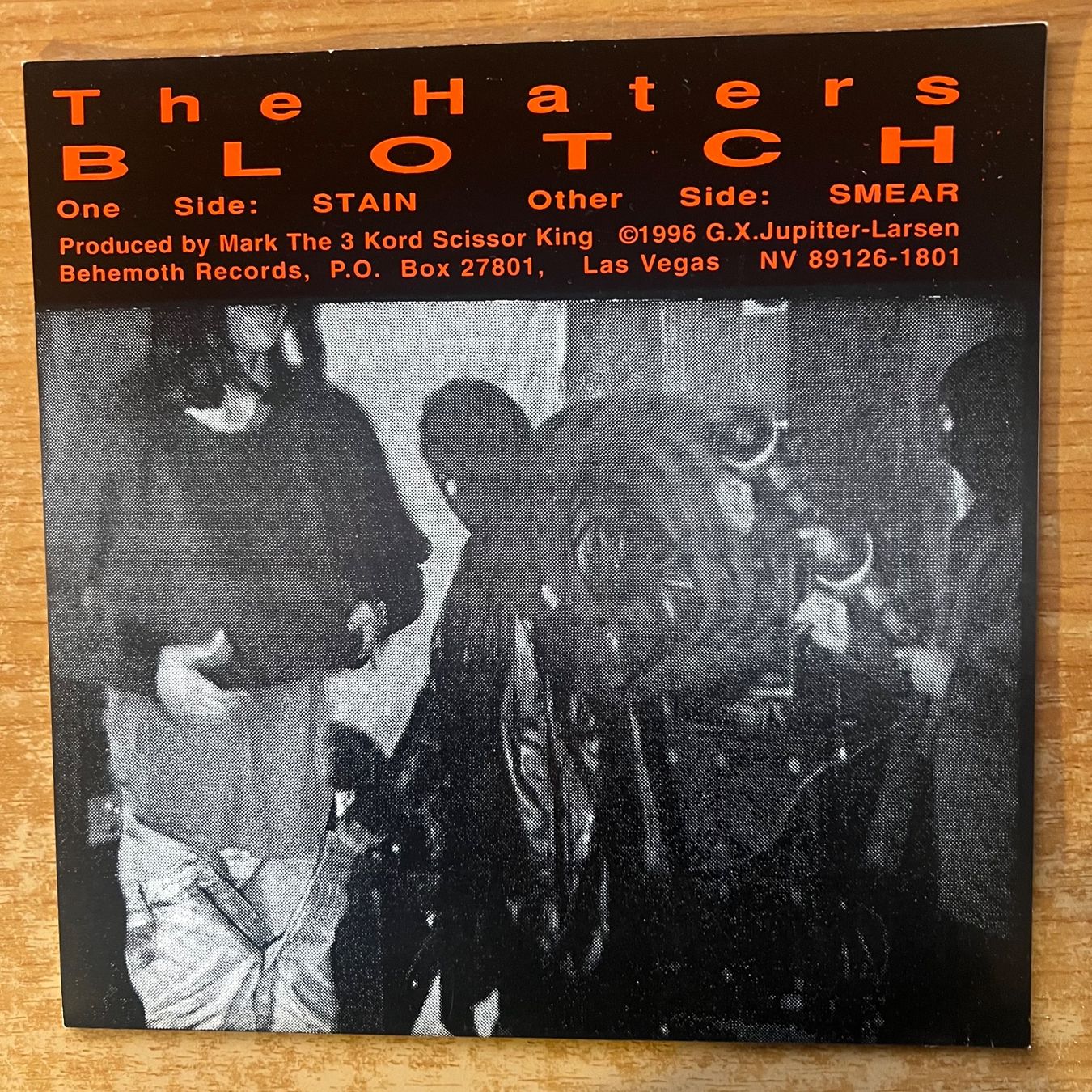 Schallplatten: Haters - Blotch / 1. US-Press. 1996 - TOP – Gebraucht aus Gais von soundcave57 1