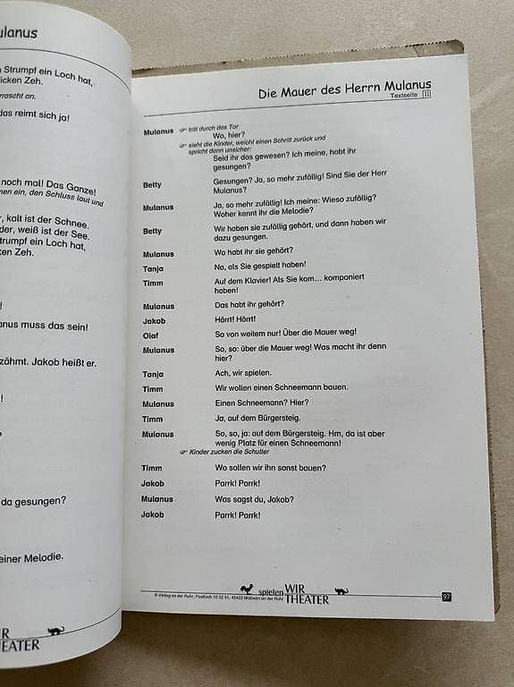 Spiele: Wir spielen Theater – Gebraucht aus Schönenbuch von Herbie6446 2
