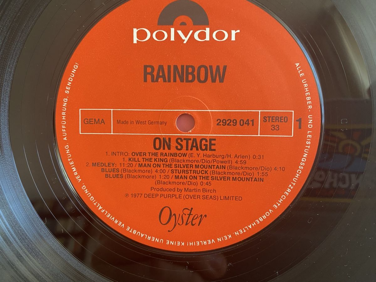 Dischi in vinile: Rainbow - On Stage  – Usato da Zürich venduto da markus234 6