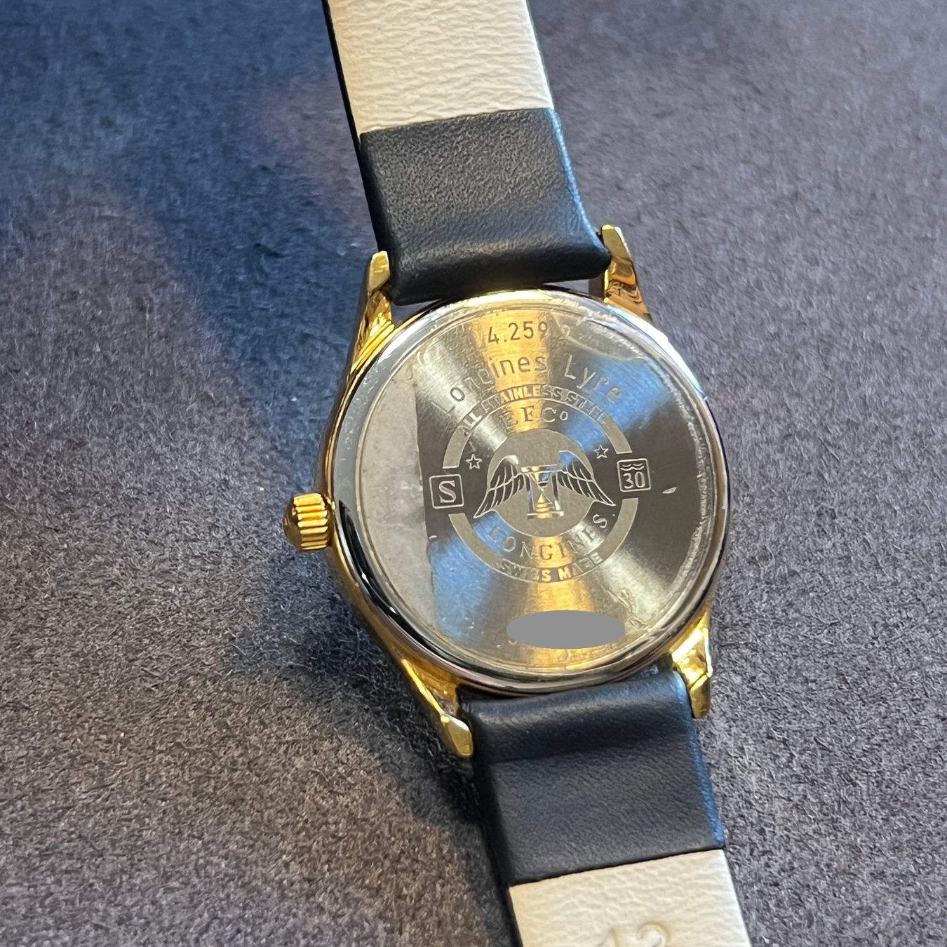 Longines Montres: Longines Lyre Quartz Date White Dial L4.259.2 – D'occasion à Carouge GE par Watchaser 4