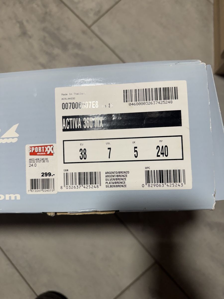 Inline-Skating & Rollschuhe: Rollerblade Activa 360 MX, Gr. 38, Top Zustand! – Gebraucht aus Eschenbach SG von kobold111 8
