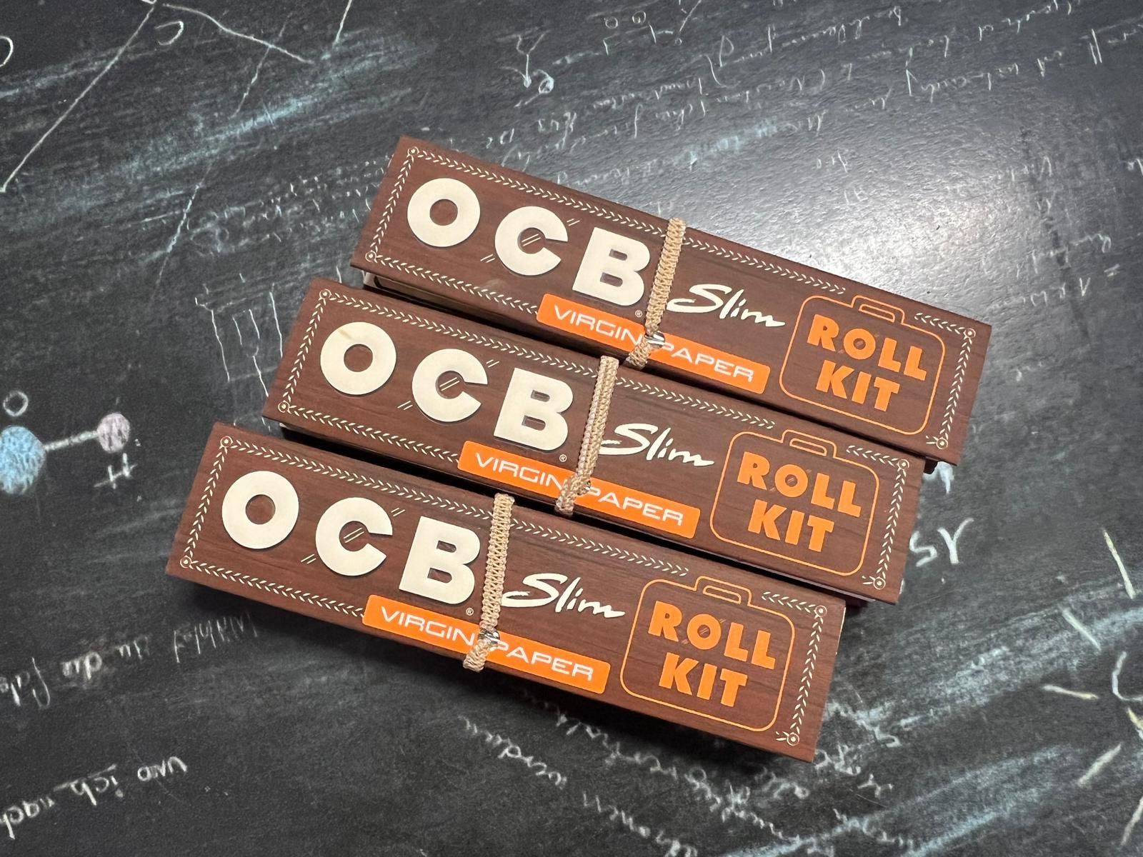 Ocb Tabacchi: 3 x OCB virgin slim Rolling Kit – Nuovo e nell'imballaggio originale da Buchs SG venduto da Pocolocoli