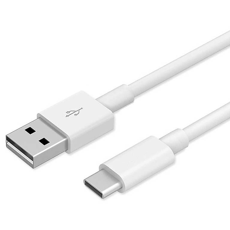 Cavi: Câble de Charge USB-A vers USB-C (1m)  Blanc – Usato da Wabern venduto da Technologiaaa 1