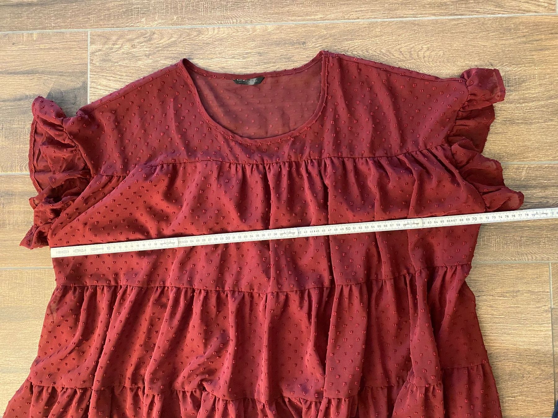 Shein Camicette: Bluse bordeaux Gr. 4XL / 54-56 – Usato da Pratteln venduto da a23_j2gs 7