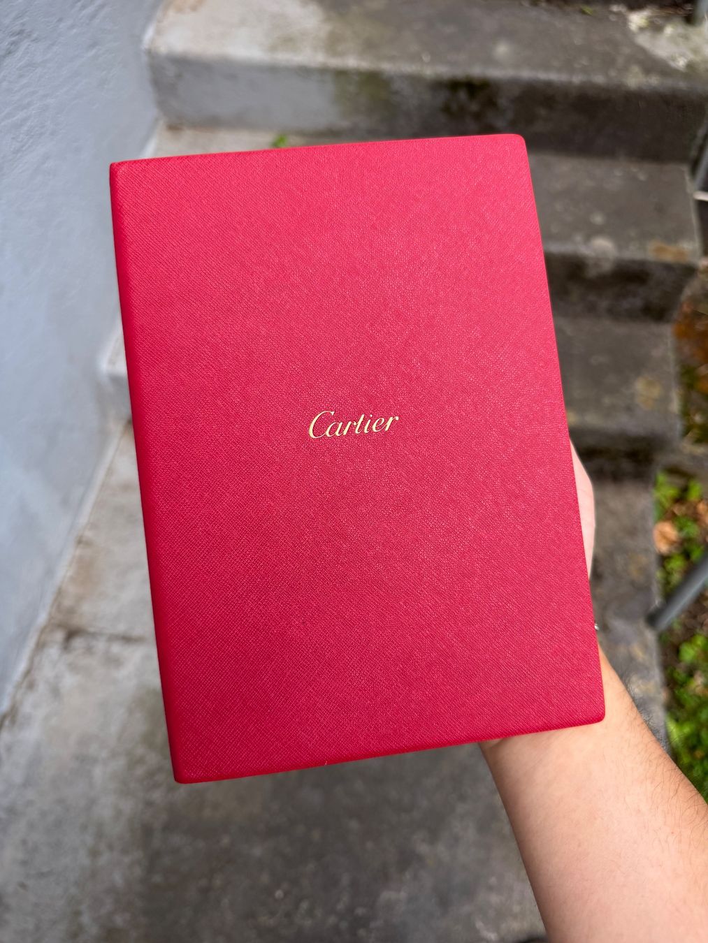 Cartier Blocchi: Cartier Notizbuch rot neu – Usato da Chur venduto da Madeys