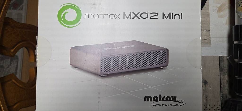Unità & Adattatore: Matrox Mini – Usato da Flums venduto da HAFA-VIDEO