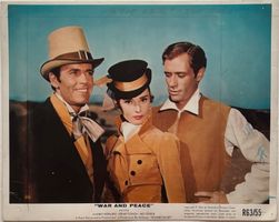 Aushangfoto, Film, War and Peace, Audrey Hepburn, Ferrer