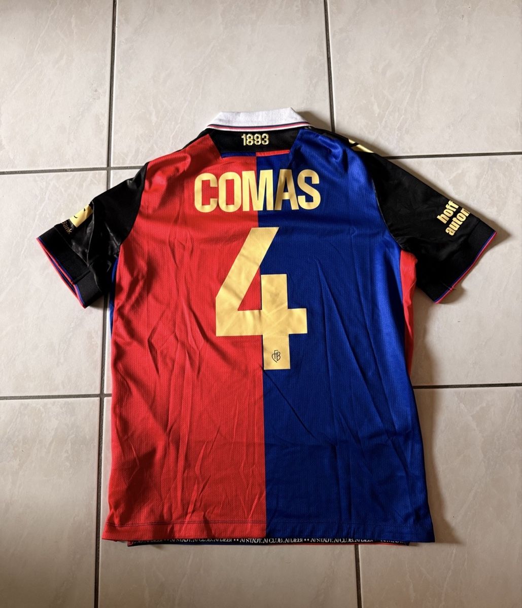 Canottiere & Pantaloni: Fc Basel Comas #4 Trikot Gr.M – Usato da Basel venduto da eli_n5yh 1