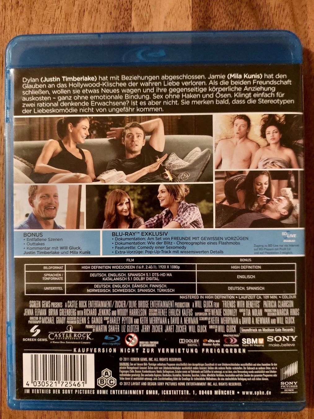 Alle DVDs: Blu Ray - Freunde mit Gewissen Vorzügen – Gebraucht aus Rheinfelden von FilmAuktion 1