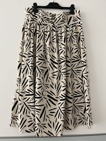 Sfera Jupe beige/schwarz, Grösse L