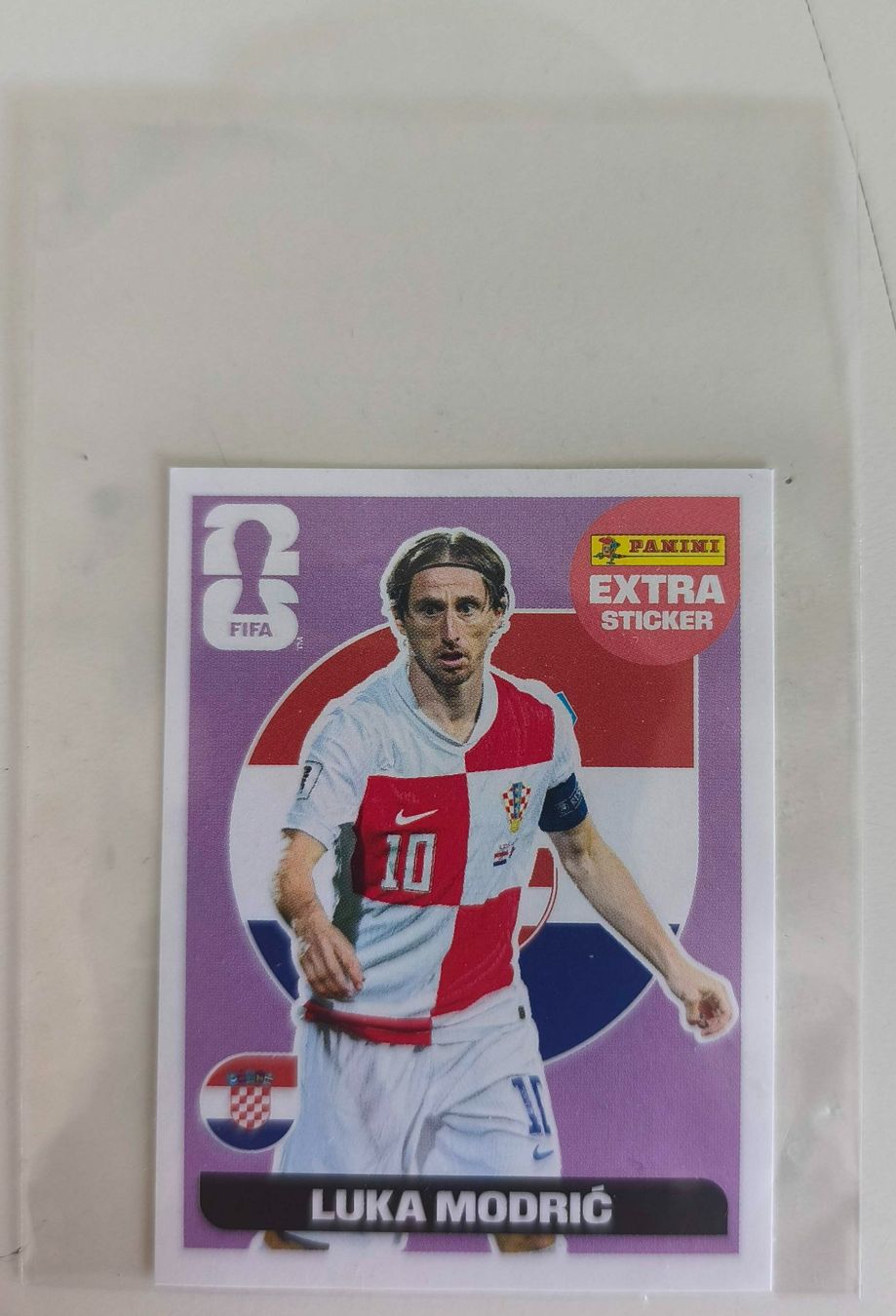 Panini Sammelbilder & Trading cards: Luca Modric - Panini - Extra Sticker- purple – Gebraucht aus Wädenswil von CrumplerBags